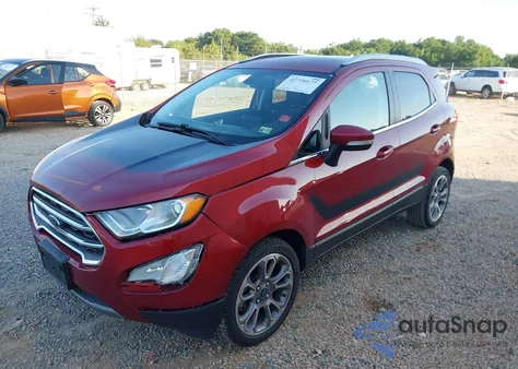 2021 Ford Ecosport Titanium z USA, uszkodzony, nr VIN MAJ3S2KE1MC445109